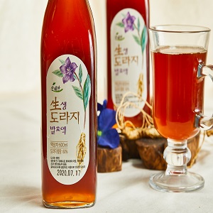 인제몰 (산채만),[산채만] 생 도라지 발효액 600ml