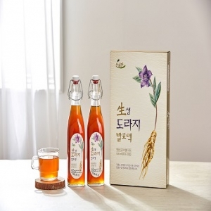 인제몰 (산채만),[산채만] 생도라지 발효액 선물세트(600ml 2병)